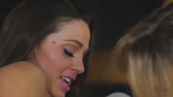 Busty Sonja Gets Hairy Twat Jizzed